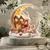 Decoração de mesa de casa de vila de Natal Ornamento de prateleira com padrão - Magazine Store