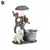Lâmpada solar para gato e cachorro, cachorro, criatividade de coelho, estátua,