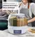 Dispensador de Plástico Pet Arroz e Grão, Recipiente para Comida, Grão Balde, - loja online