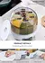 Dispensador de Plástico Pet Arroz e Grão, Recipiente para Comida, Grão Balde, na internet