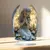 Estátua de anjo orando radiante – uma decoração de mesa calmante e quente, - loja online