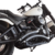 Escapamento 2.1/2" Preto Big Radius Snake Softail Após 2018