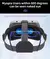 Headset de realidade virtual VR Óculos, Viar Dispositivos Capacete, Lentes 3D, - loja online
