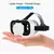 Imagem do Headset de realidade virtual VR Óculos, Viar Dispositivos Capacete, Lentes 3D,