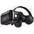 Headset de realidade virtual VR Óculos, Viar Dispositivos Capacete, Lentes 3D, - Click Confiavel