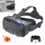 Headset de realidade virtual VR Óculos, Viar Dispositivos Capacete, Lentes 3D,