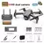 Nova câmera e99 8k hd drones de controle remoto dobrável quadcopter fluxo ópt