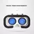 Headset de realidade virtual VR Óculos, Viar Dispositivos Capacete, Lentes 3D, - comprar online