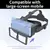 Imagem do Headset de realidade virtual VR Óculos, Viar Dispositivos Capacete, Lentes 3D,