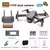 Nova câmera e99 8k hd drones de controle remoto dobrável quadcopter fluxo ópt - Click Confiavel