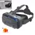 Headset de realidade virtual VR Óculos, Viar Dispositivos Capacete, Lentes 3D, - comprar online