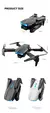Nova câmera e99 8k hd drones de controle remoto dobrável quadcopter fluxo ópt