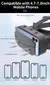 Headset de realidade virtual VR Óculos, Viar Dispositivos Capacete, Lentes 3D, - Click Confiavel