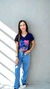 T-Shirt gola V Stitch - comprar online