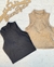 Cropped gola alta