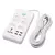 Extensão 6 Tomadas (1 Universal) 4 USB c/ Proteção e Interruptor