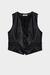 CHALECO ECO CUERO BOTONES - comprar online