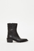 BOTA TEXANA CORTA - CUERO NEGRO - comprar online