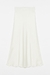POLLERA MIDI BLANCA - LÍNEA FLUIDA - comprar online