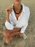 CAMISA BLANCA 100% LINO - PICCOLA BASICS