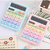 CALCULADORA COLORES PASTEL