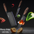 Kit Completo 6 Peças de Cozinha Facas Profissional Cutelo Aço Carbono Descascador Tesoura - comprar online