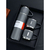 Kit Garrafa Térmica Vacuum Bottle Inox 500ml + 3 Xícaras Bebidas Fria ou Quente - Decore Ai