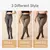Meias térmicas grossas mulheres inverno quente sexy translúcido meia-calça le - comprar online