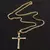 Corrente Crucifixo Prata & Ouro – Edição Dominic Toretto Inspired unissex - comprar online