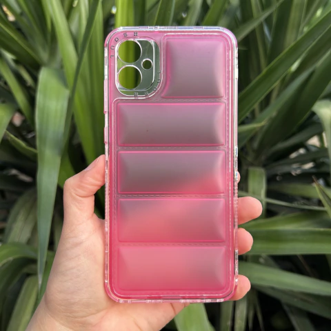 Funda Samsung A05 360 Puffer Rosa
