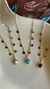 CHOKER MEDALHINHAS COM PEDRA RESINADA - comprar online