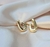 Brinco U Dourado - comprar online