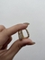 Argollas doradas cristal micropave - comprar online