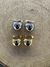 Aros canasta dorado - comprar online