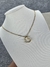 Collar corazón con micropave