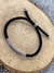 Pulsera unisex regulable negra