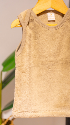 Chaleco pechera - piel de oso - Beige latte en internet