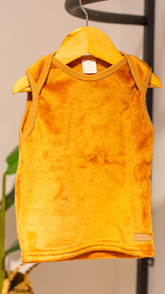 Chaleco pechera - piel de oso - Caramelo - comprar online