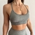 Top Ignia Seamless Olive Gray - fuega