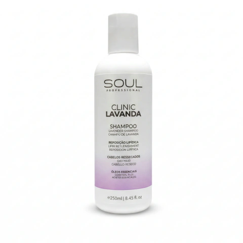 Shampoo Soul Clinic Lavanda Cabelos Ressecados 250ml - comprar online