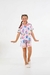 Americano Curto Infantil Feminino - Stitch e Angela - comprar online
