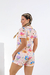 Americano Curto - Flowers - SONECAS DE PIJAMA