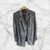 Blazer SHEIN de lurex plata talle 0XL
