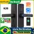 Fechadura da porta de impressão digital eletrônica com tuya app/cartão/código/desbloqueio chave