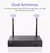 Sistema de segurança de rede IMOU Wi-Fi 8CH sem fio NVR 1080P Resolução Forte - BR Tático