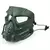 Máscara bucal tática com lente antiembaçante para PC, Airsoft, rifle de caça - BR Tático