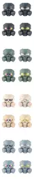 Airsofta airsoft máquinas bioquímica dupla máscara de ventilador tático pc l na internet