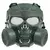 Airsofta airsoft máquinas bioquímica dupla máscara de ventilador tático pc l - comprar online