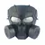 Airsofta airsoft máquinas bioquímica dupla máscara de ventilador tático pc l - comprar online