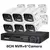 Imagem do Kit Câmeras de Segurança 4K 8MP Áudio Externo POE NVR AI